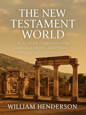 cover image of The New Testament World